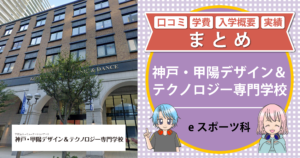 神戸・甲陽デザイン＆テクノロジー専門学校eスポーツ